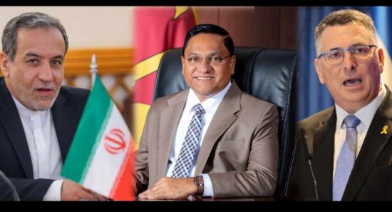 ඇමති විජිත ඉරාන,ඊශ්‍රායල විදෙස් ඇමතිවරු හා සාකච්ඡා